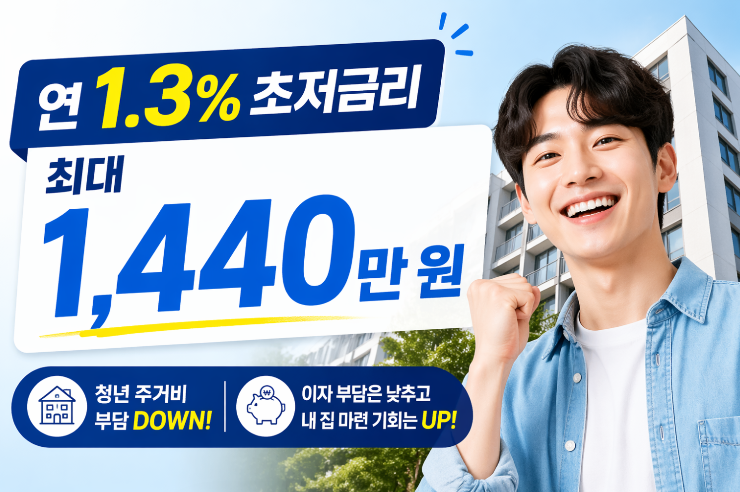 2026 주거안정월세대출: 연 1.3% 저금리로 월세 60만 원 해결하는 법